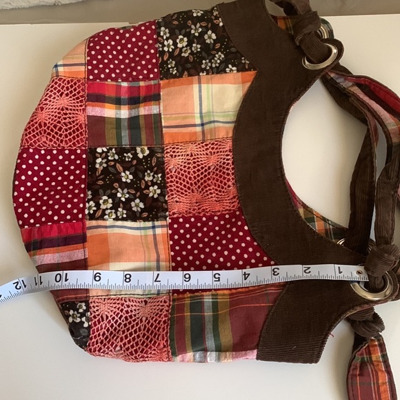 Patchwork Y2K Bucket Quilted Purse Bag - Picture 7 of 7